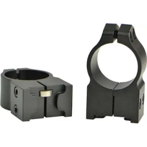 Warne Warne Maxima Permanent Ruger Blackhawk & Redhawk High 1 Diameter Matte Blk - $54.66 at BattleHawk Armory