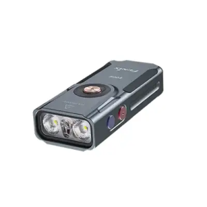 Fenix E06R 700-Lumen White/UV Flashlight with Red Laser, Gray (FX-E06R-Grey)