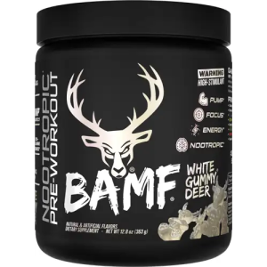 Bucked Up BUCKED UP PRE-WORKOUT BAMF WHITE GUMMY DEER 30 SERVINGS - $25.07 at BattleHawk Armory