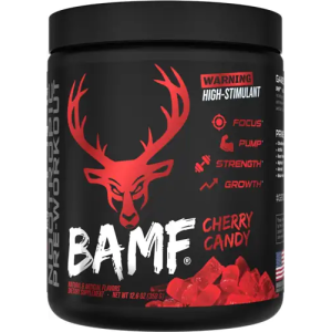 Bucked Up BUCKED UP PRE-WORKOUT BAMF CHERRY HARD CANDY 30 SERVINGS - $25.07 at BattleHawk Armory