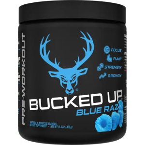 Bucked Up Bucked Up Pre-Workout Blue Raz - $25.06 at BattleHawk Armory