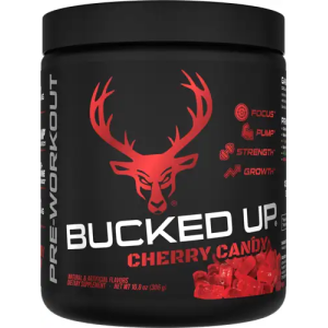 Bucked Up BUCKED UP PRE-WORKOUT CHERRY HARD CANDY 30 SERVINGS - $23.99 at BattleHawk Armory