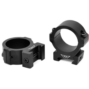 Warne WAR VAPOR HORIZONTAL 1 LOW MATTE RINGS - $24.31 at BattleHawk Armory