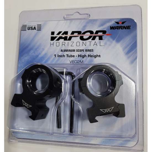 Warne WAR VAPOR HORIZONTAL 1 HIGH MATTE RINGS - $23.99 at BattleHawk Armory