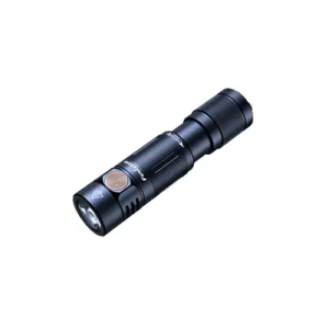 Fenix E05R V2 Mini Rechargeable Flashlight 400 Lumens Black