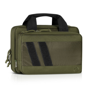 Specialist Low Profile Soft Pistol Cases - Specialist Soft Pistol Case Two Compartment Low Profile Odg