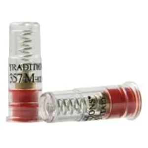 Traditions ASC357 Snap Caps 357 Mag Plastic w/Brass Base 6 Per Box