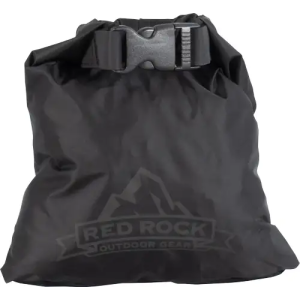 RED ROCK ROLL TOP DRY BAG 1 LITER WATERPROOF BLACK