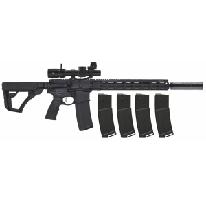 Daniel Defense DD4 V7 SLW 5.56 NATO 14.5 P&W Rifle Package w/ Soundguard Suppressor, Vortex Venom Optic Bundle & 5 Total Magazines