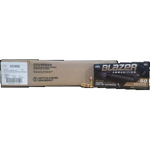 Bulk CCI Blazer Clean-Fire Suppressor Subsonic Case TMJ Ammo