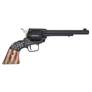 Heritage Rough Rider Stainless US Flag #2, .22lr, 6.5 Barrel, 6rd Cylinder, Revolver