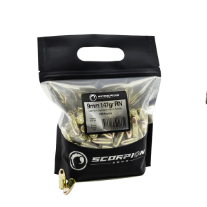 Scorpion Subsonic Competition USPSA Match Certified Go Bag RN Ammo