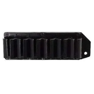 TacStar 1081157 SideSaddle Rem 870, 1100, 1187 12 Gauge 6 Black Polymer w/Aluminum Mounting Plate