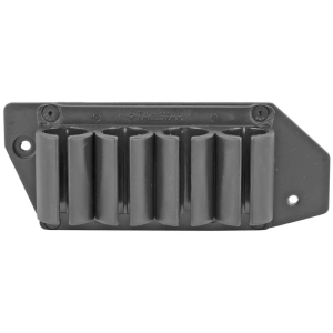 TacStar 1081134 SideSaddle Mossberg 500 20 Gauge 4 Rounds Black Polymer w/Aluminum Mounting Plate