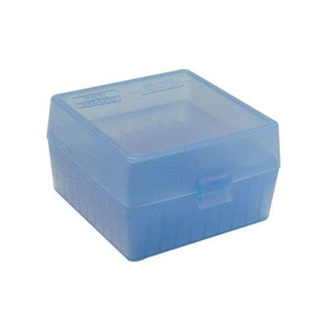 MTM RS10024 Case-Gard R-100 Multi-Caliber 100rd Clear Blue Small 17/223
