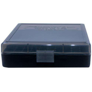 Berrys 41236 001 Ammo Box 9mm Luger,380 ACP 100rd Smoke Lid w/Black Bottom