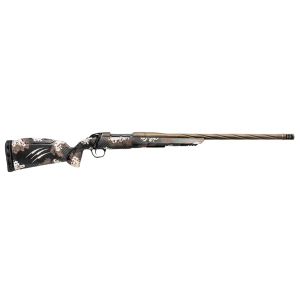 Fierce Firearms  Twisted Rage LR Full Size 308 Win 4+1 18 Smoked Bronze Cerakote Match Grade/Spiral Threaded Stainless Steel Barrel, Drilled & Tapped Receiver, Desert Shadow Camo Push Button Adj Comb