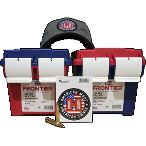 Bulk Hornady Frontier Anniversary Case FMJ Ammo