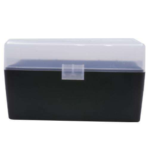 Berrys 79314 409 Ammo Box 308 Win,243 Win 50rd Clear Lid w/Black Bottom