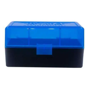 Berrys 44661 405 Ammo Box 223 Rem,5.56x45mm NATO 50rd Blue Lid w/Black Bottom
