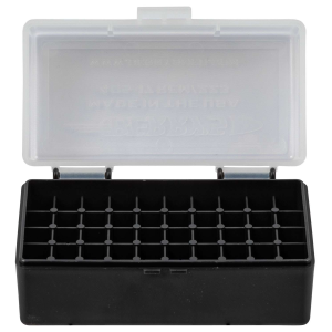 Berrys 79462 405 Ammo Box 223 Rem,5.56x45mm NATO 50rd Clear Lid w/Black Bottom