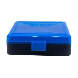 Berrys 83500 Ammo Box 22 LR 100rd Blue Lid w/Black Bottom