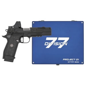 Wilson Combat Division 77 Project 1 Color 4 Ported & Comp'd 9mm w/ Presentation Box & Trijicon RMR HD 3.25 MOA Red Dot