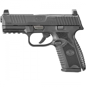 FN 66100588 509m Mrd 9mm Luger 4 10+1 Black Interchangeable Backstrap Grip