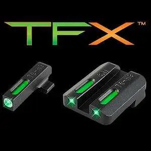 Truglo Truglo TG13SM1A Brite-Site TFX Day/Night Sights Steyr Tritium/Fiber Optic Green w/White Outline Front Green Rear Black - $87.58 at BattleHawk Armory