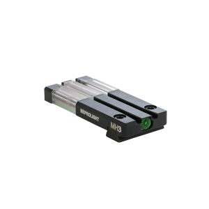 Meprolight Meprolight Mepro FT Bullseye Green Fixed Rear Sight for All Sig Sauer P-Series (Except P365) Dovetailed Pistols - $139.99 at BattleHawk Armory