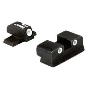 Trijicon Trijicon 600465 Bright & Tough Night Sights  Sig P225,226,228,239,320 3 Dot Green w/White Outline Front Green w/White Outline Rear Black - $107.00 at BattleHawk Armory