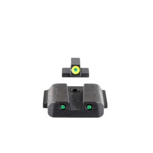 Ameriglo Trooper Sight S&W M&P (excludes 22|380| Shield| EZ| Pro) GRN Trit LumiGreen - $77.46 at BattleHawk Armory
