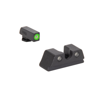 Meprolight Meprolight Mepro Hyper-Bright Fixed Set w/ Green Ring Front for Glock Slimline 42, 43, 43X, 48, & 48X - $109.99 at BattleHawk Armory
