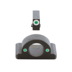 Ameriglo Ghost Ring Glock 42/43/43X/48 Green Tritium White FRONT Green REAR - $64.30 at BattleHawk Armory