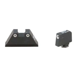 Ameriglo AmeriGlo GL329 Tall Suppressor Height Sight Fits Glock (Except 42) Tritium Green w/White Outline Front Tritium Green w/White Outline Rear - $57.80 at BattleHawk Armory
