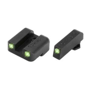 Truglo Truglo TG231G1AW Tritium Pro Night Sights fits Glock 42, 43 3-Dot Green Tritium w/White Outline Front Green Rear Black - $58.65 at BattleHawk Armory