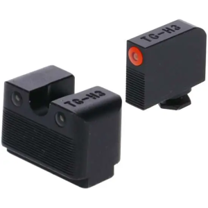 Truglo Truglo TG231G1MC Tritium Pro  Glock MOS 17,19,34-35,45 Low Tritium Green w/Orange Outline Green Black Nitride Frame - $56.88 at BattleHawk Armory