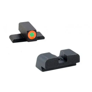 Ameriglo AmeriGlo SG434 Hackathorn Sight Sig P320 Green Tritium w/Orange Outline Front Green Rear Black - $47.82 at BattleHawk Armory