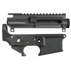 One Horse AR15 Black Upper & Lower Forged Receiver Set
