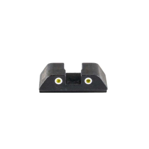 Ameriglo Tritium Rear Sight for Glock (all)Yellow Tritium 2-Dot White Outlines - $39.04 at BattleHawk Armory