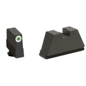 Ameriglo AMERIGLO NIGHT SIGHT SET GLOCK EXCEPT 42/43 3XL TALL GREEN TRITIUM WHITE OUTLINE 365 FRONT BLCK REAR - $46.48 at BattleHawk Armory