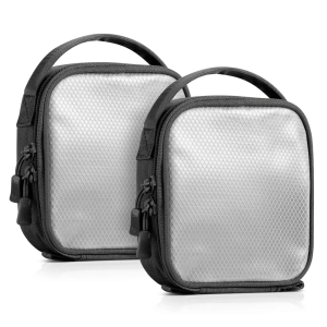 Savior Equipment CORE Dump Pouch w/ Hook Backing - 2 Pack - Obsidian Black - 6" x 6"