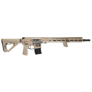 Cnc Firearms CNCFXN6 Faxon FF-15 Limited Edition 6mm ARC 16 Black Nitride Gunner Barrel, Flat Dark Earth Cerakote Aluminum Receiver w/Picatinny Rail, M-LOK Handguard, Magpul DT Flat Dark Earth Polyme