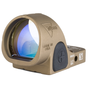 Trijicon Trijicon SRO Adjustable, 2.5 MOA, Coyote Brown, Green Dot Sight - $577.77 at BattleHawk Armory