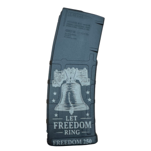 BHA Custom Lasered Independence Day Liberty Bell 30rd AR-15 Magazine