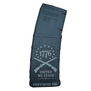BHA Custom Lasered Independence Day United We Stand 30rd AR-15 Magazine