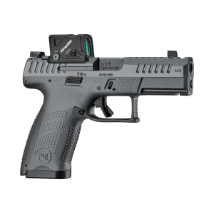 Cz CZ P-10 C Ported COA, 9mm, 4 Ported Barrel, Aimpoint COA Red Dot, 10 Round, Black/Gray, Pistol - $788.33 at BattleHawk Armory