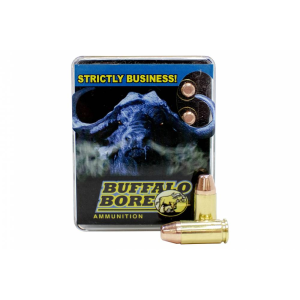 9mm Ammo - Buffalo Bore Ammo Penetrator Luger Flat Nose FN FMJ +P+ Buffalo Bore Penetrator Luger Flat Nose FN FMJ +P+ Ammo