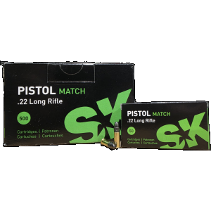 Bulk SK Pistol Match Case Ammo