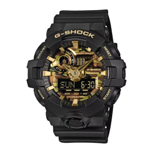 GSHOCK GA700CF1A ANALOG DIGITAL BLK/CAMO DIAL